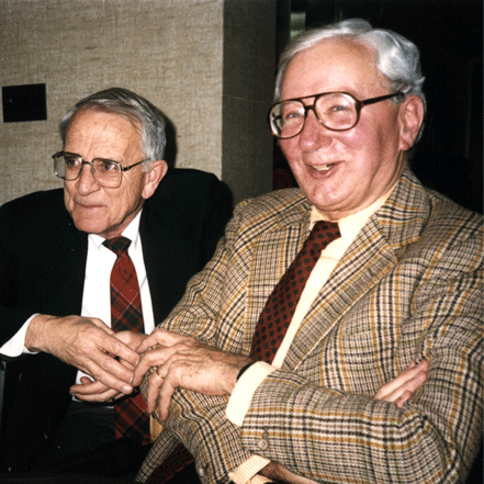 Henry Koch with Dr. Chapin