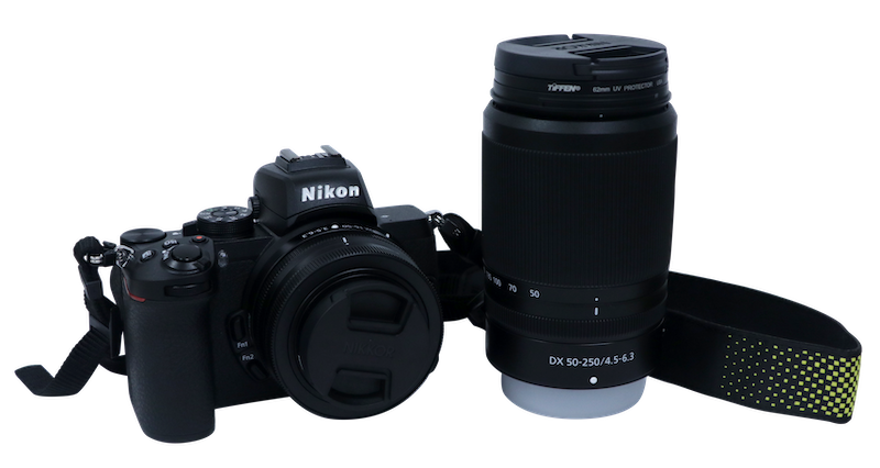 nikon z50 camera with extra lens