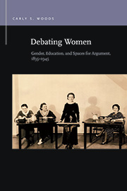 Book cover of Debating women