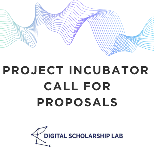 Digital Scholarship Lab Project Incubator Logo image