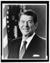 Ronald Reagan, head-and-shoulders portrait, facing front