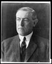 Woodrow Wilson, head-and-shoulders portrait, facing left